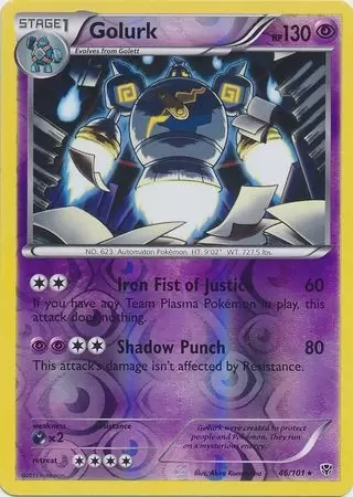 Plasma Blast - Golurk Reverse