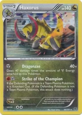 Plasma Blast - Haxorus Holo