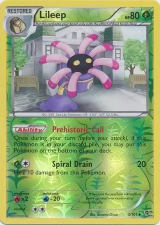 Plasma Blast - Lileep Reverse