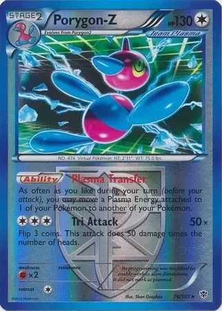 Plasma Blast - Porygon-Z Reverse