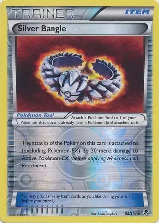Plasma Blast - Silver Bangle Reverse