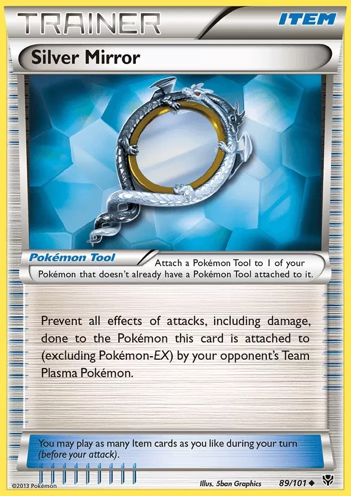 Plasma Blast - Silver Mirror