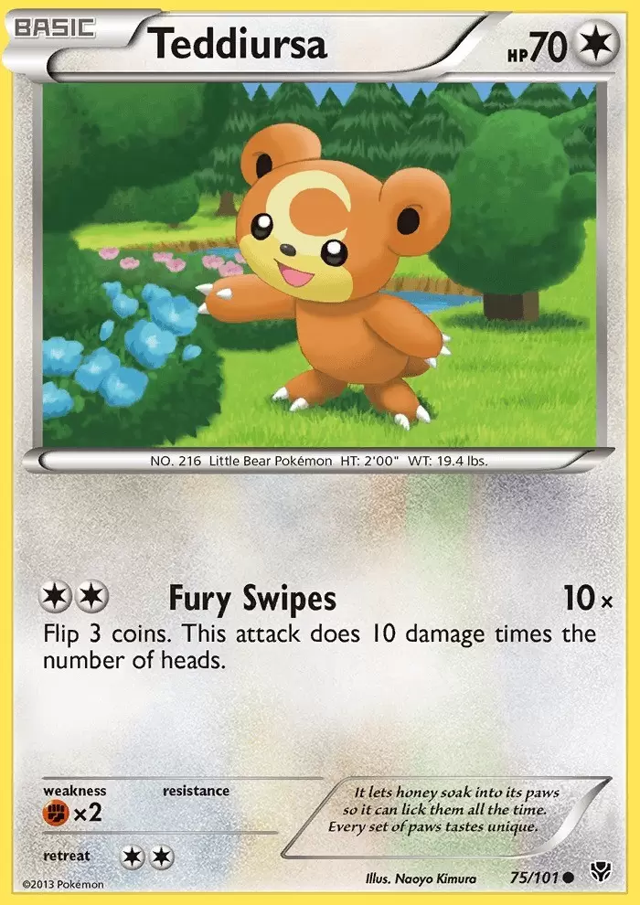 Plasma Blast - Teddiursa