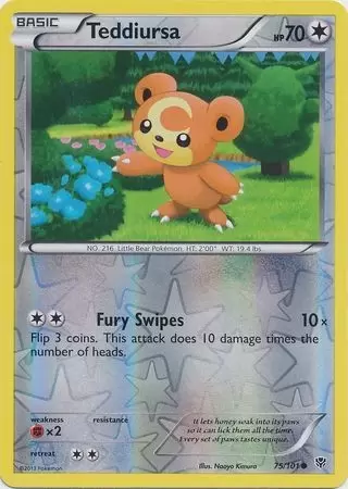 Plasma Blast - Teddiursa Reverse