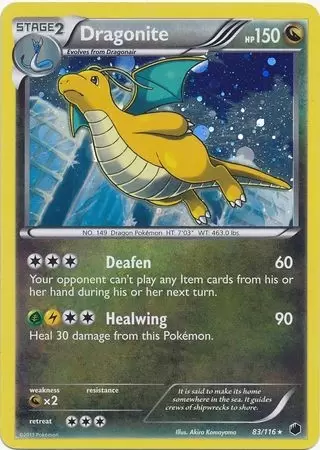 Plasma Freeze - Dragonite Cosmos Holo