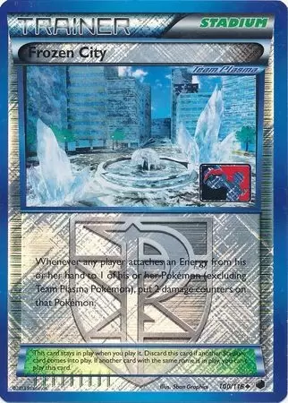 Plasma Freeze - Frozen City Reverse Pokemon League