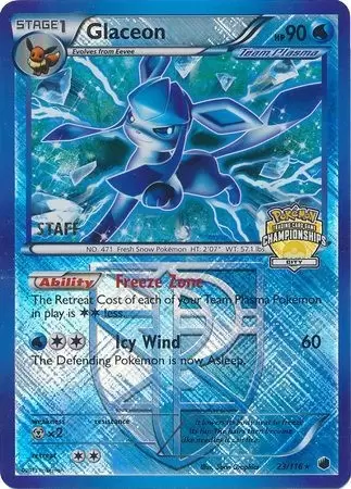 Plasma Freeze - Glaceon Reverse City Championships Staff