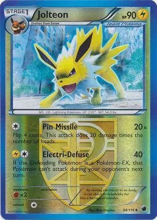 Plasma Freeze - Jolteon Reverse