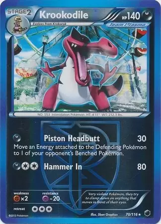 Plasma Freeze - Krookodile Reverse
