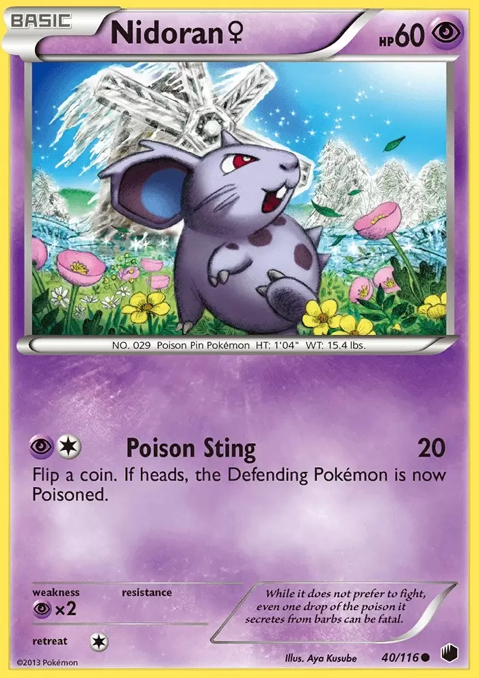 Plasma Freeze - Nidoran♀