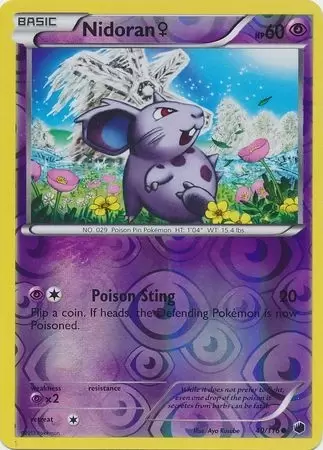 Plasma Freeze - Nidoran♀ Reverse