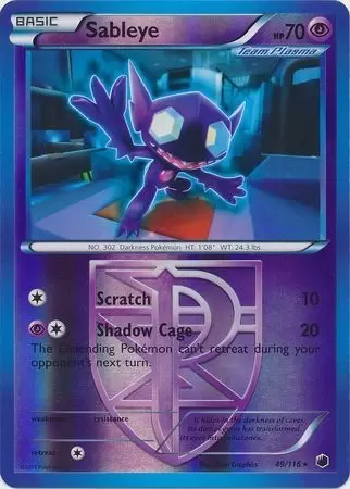 Plasma Freeze - Sableye Reverse