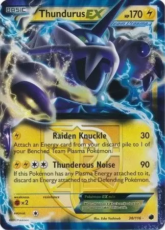 Plasma Freeze - Thundurus-EX