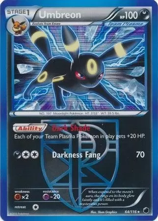 Plasma Freeze - Umbreon Holo