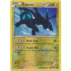 Checklist Zekrom - Reverse Pokémon Card