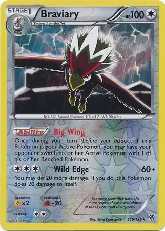 Plasma Storm - Braviary Reverse