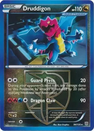 Plasma Storm - Druddigon Reverse