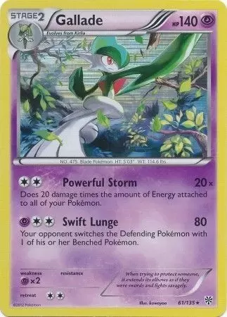 Plasma Storm - Gallade Holo