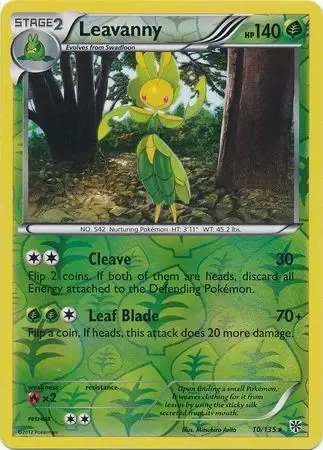 Plasma Storm - Leavanny Reverse