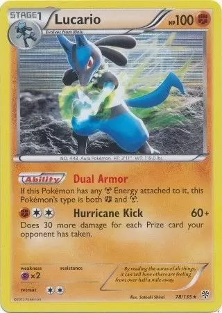 Plasma Storm - Lucario Holo
