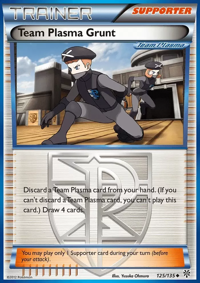 Plasma Storm - Team Plasma Grunt