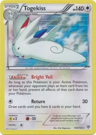 Plasma Storm - Togekiss Holo