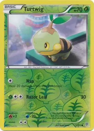 Plasma Storm - Turtwig Reverse