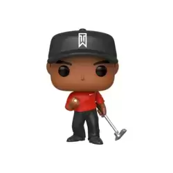 Golf - Tiger Woods Red Shirt