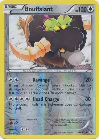 Legendary Treasures - Bouffalant Reverse