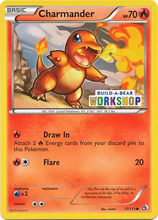 Legendary Treasures - Charmander Build-A-Bear Workshop