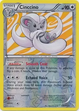 Legendary Treasures - Cinccino Reverse