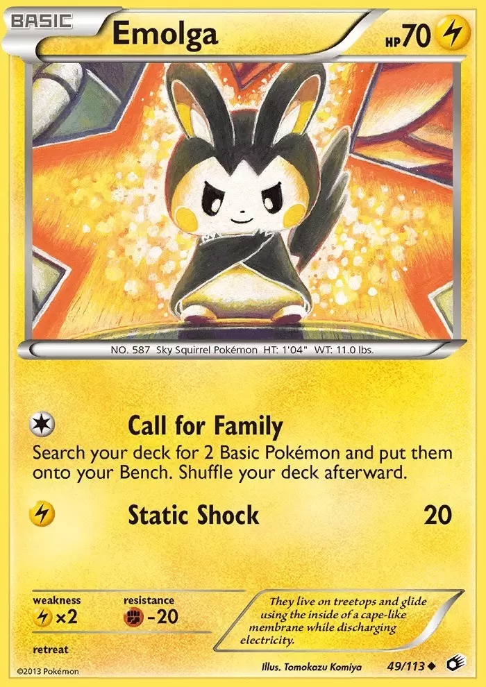 Legendary Treasures - Emolga