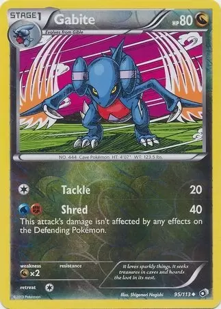 Legendary Treasures - Gabite Reverse