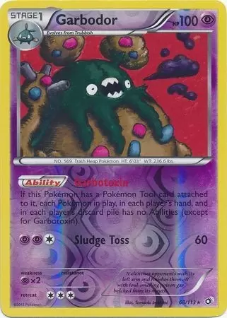 Legendary Treasures - Garbodor Reverse