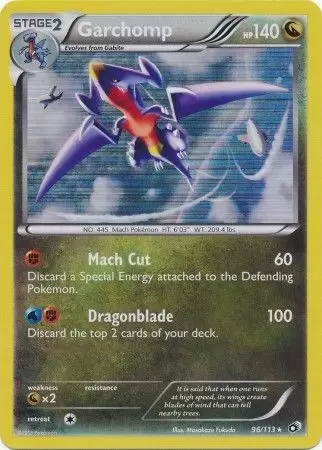 Legendary Treasures - Garchomp Holo