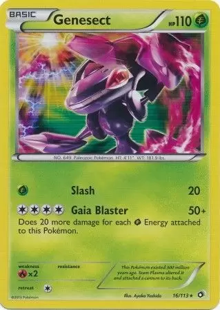 Legendary Treasures - Genesect Holo