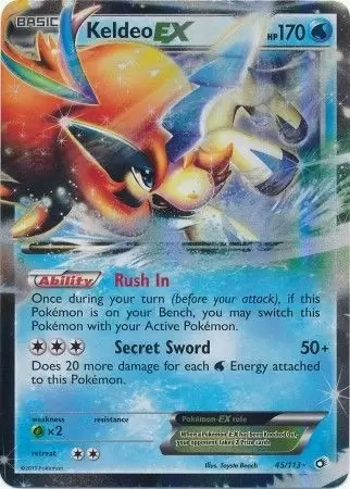 Legendary Treasures - Keldeo-EX