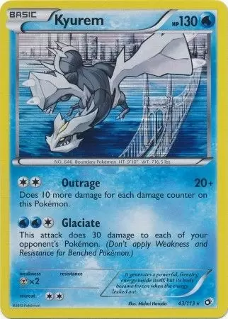 Legendary Treasures - Kyurem Holo