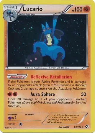 Legendary Treasures - Lucario Cosmos Holo