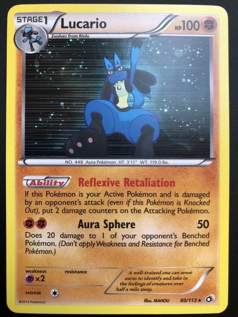 Legendary Treasures - Lucario Holo