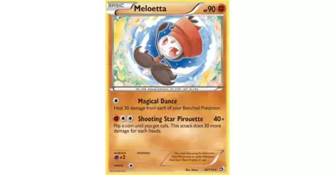 Meloetta - 86/113 - Legendary Treasures - Reverse Holo Rare - Pokémon TCG