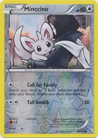 Legendary Treasures - Minccino Reverse