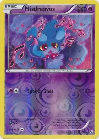 Legendary Treasures - Misdreavus Reverse