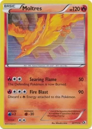 Legendary Treasures - Moltres Holo