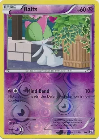 Legendary Treasures - Ralts Reverse