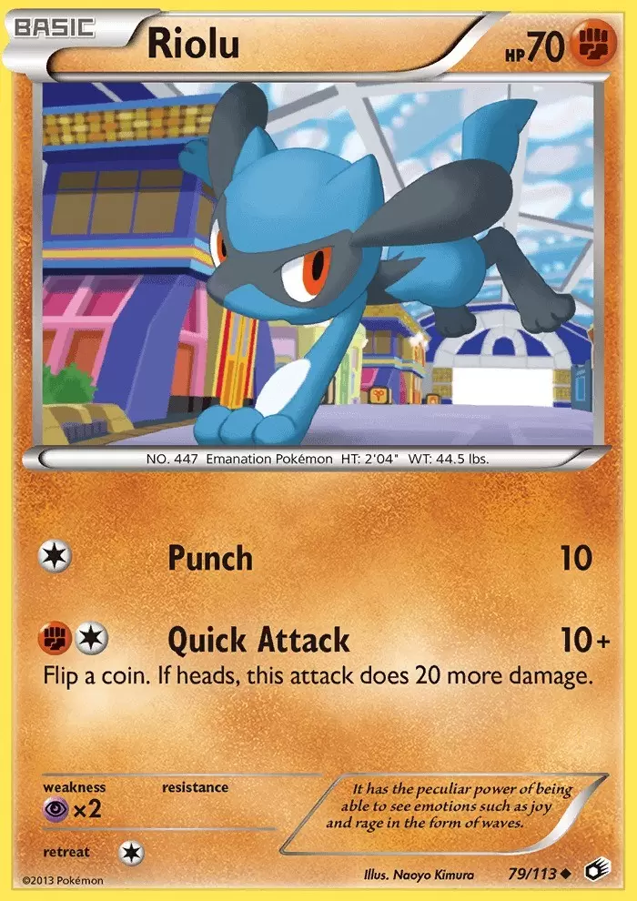 Legendary Treasures - Riolu