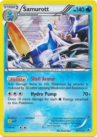 Legendary Treasures - Samurott Holo