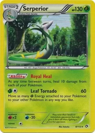 Legendary Treasures - Serperior Holo