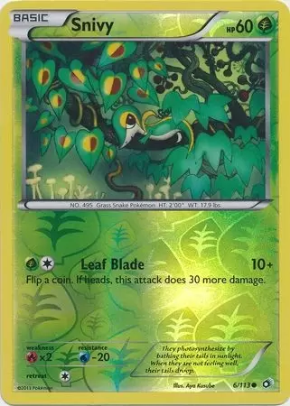 Legendary Treasures - Snivy Reverse