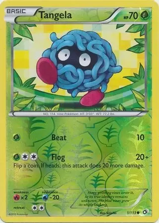 Legendary Treasures - Tangela Reverse